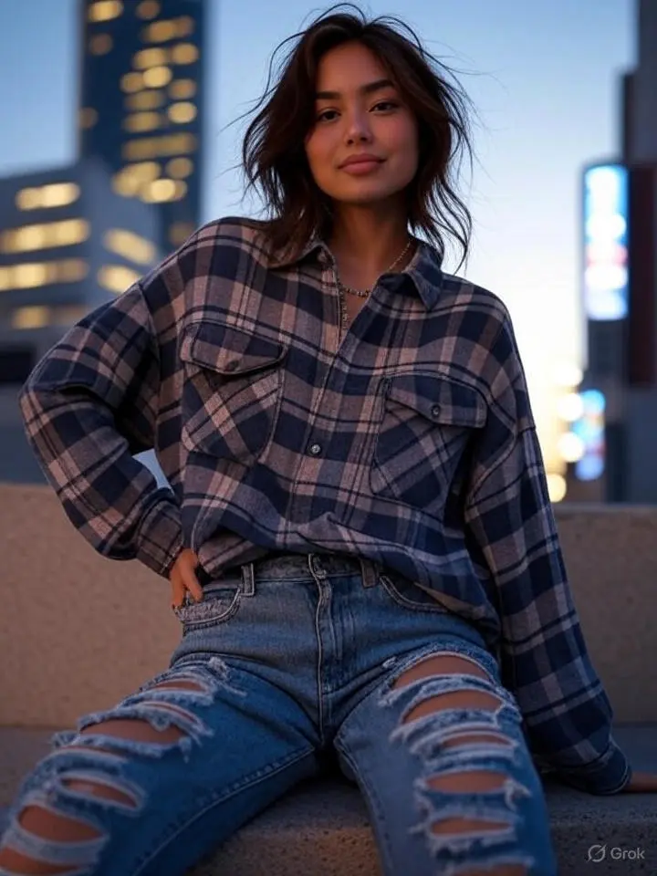 Outfits Oversize Mujer 4