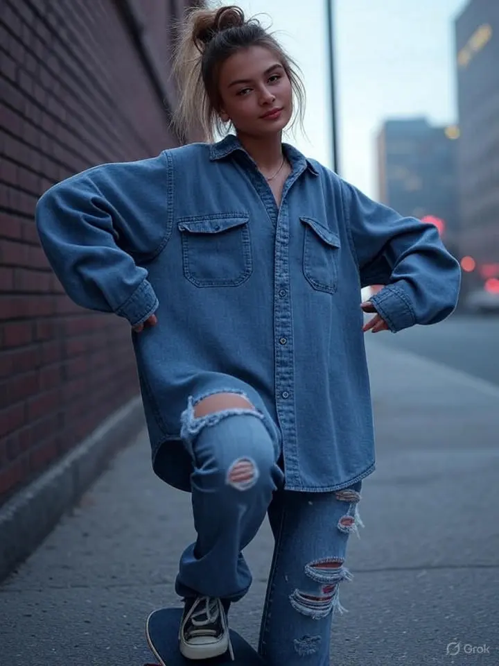 Outfits Oversize Mujer 2
